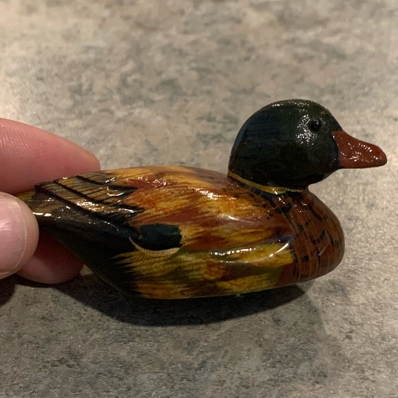 Set of 6 Mandarin Love Duck/ Feng shui ducks / Mini decoy - Picture 5 of 7